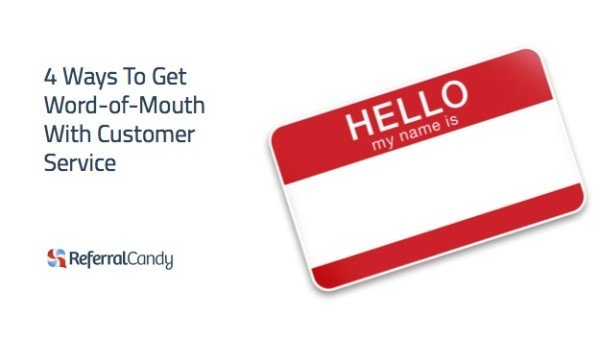 Customer Service Word Of Mouth
